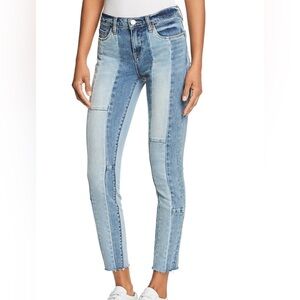 Blank NYC The Reade Crop Patchwork Pant